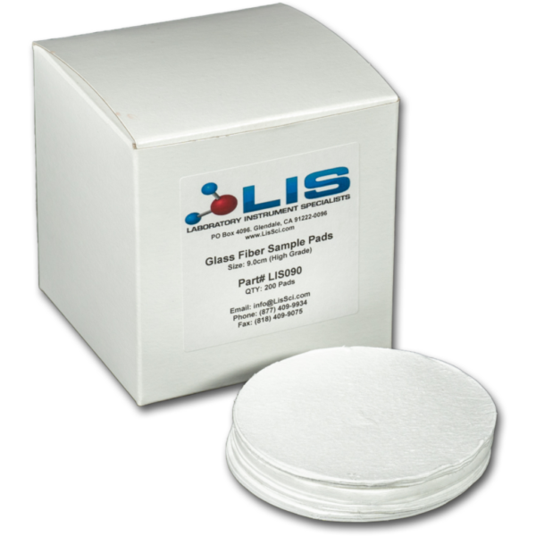 lis glass fiber sample pads cm