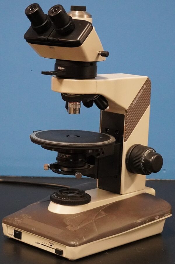 nikon labophot  microscope