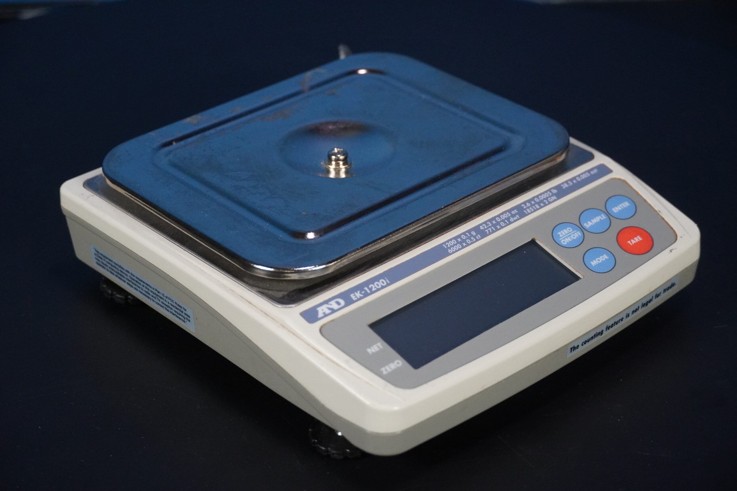 A&D EK-1200i Balance (Used) - Laboratory Instrument A&D EK-1200i Balance (Used) - Laboratory Instrument